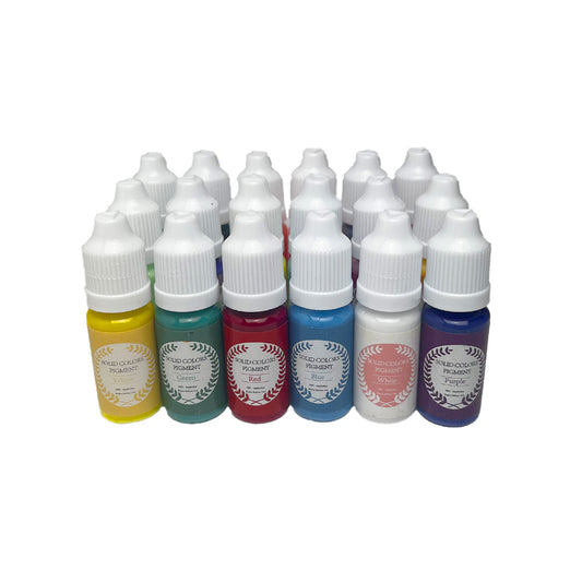 Dekkende Epoxy Pigmenten - 18 Kleuren