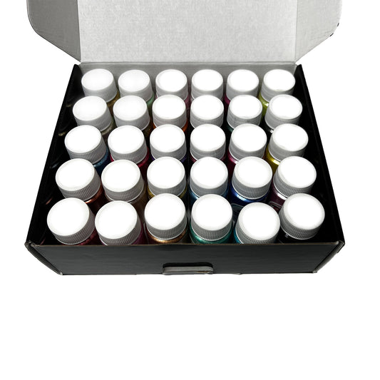 MICA Parelmoer Pigment Poeder Set - 30 Kleuren