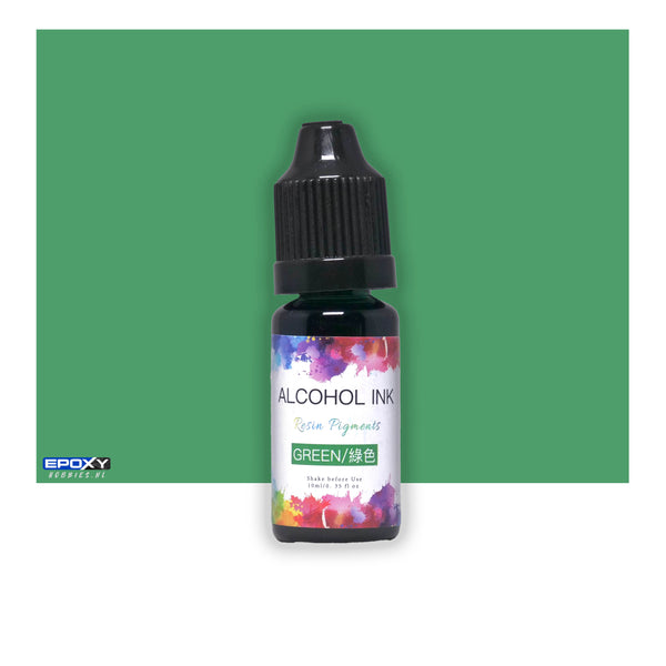 Alcohol Inkt Pigment - 10ml - Groen - Geurvrij DIY kunst