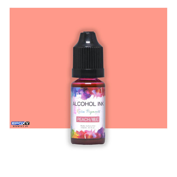 Alcohol Inkt Pigment - 10ml - Perzik / Peach - Geurvrij DIY kunst