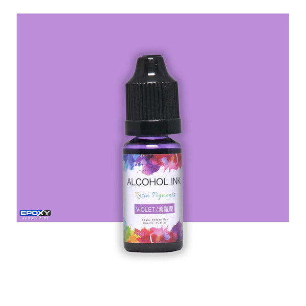 Alcohol Inkt Pigment - 10ml - Violet - Geurvrij DIY kunst